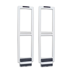 Wide doorway sound magnetic supermarket security door